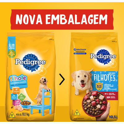 Alternative view of Ração Seca Pedigree para Cães Filhotes Raças Médias e Grandes